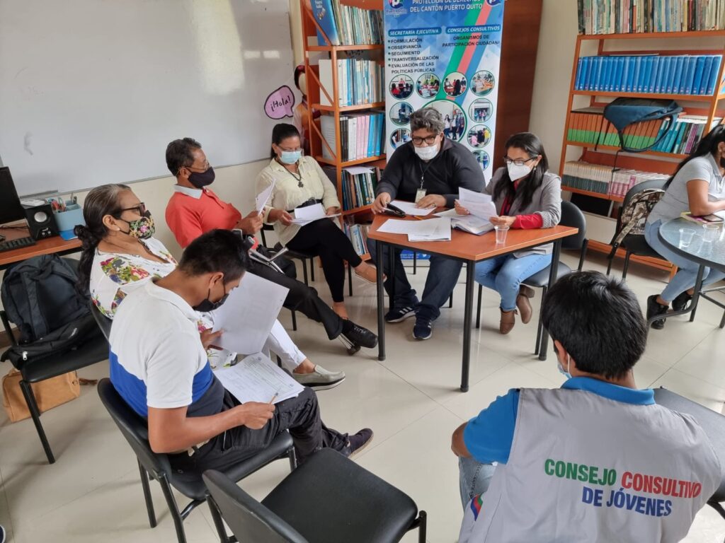 Reunión con Participación Ciudadana - Consejo Cantonal de Protección de Derechos